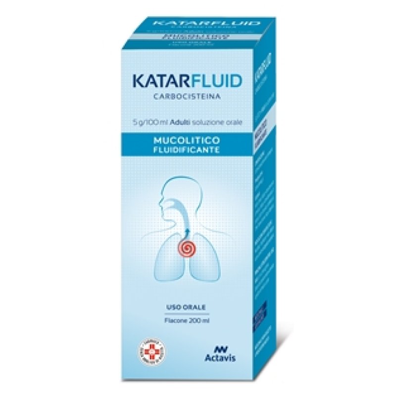 Katarfluid Sciroppo per adulti 200 ml