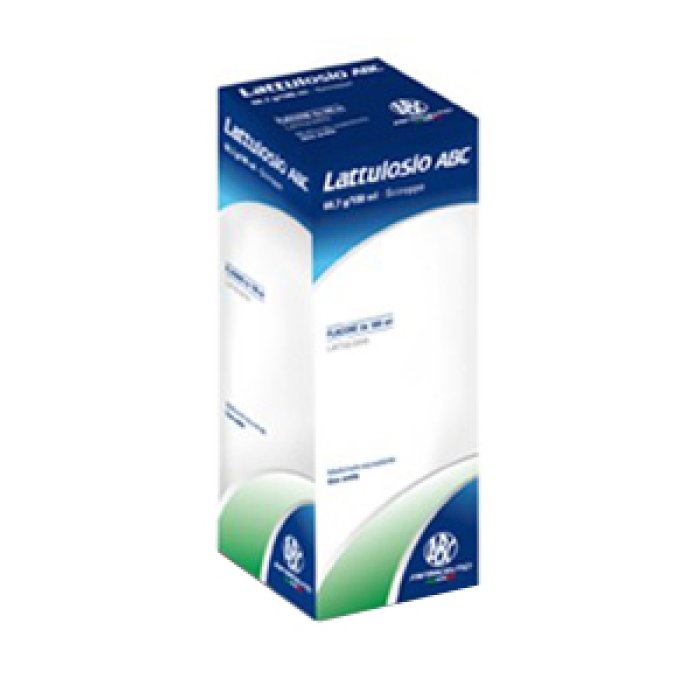 Lattulosio ABC Sciroppo 180 ml Lassativo per Stitichezza Adulti e Bambini