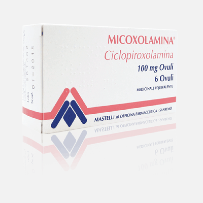 Micoxolamina 100 Mg Ovuli Vaginali 6 Ovuli