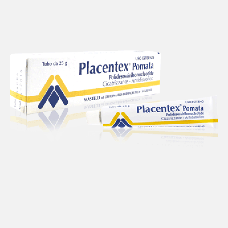 Placentex pomata per guarigione  ulcere 25gr 0,08%
