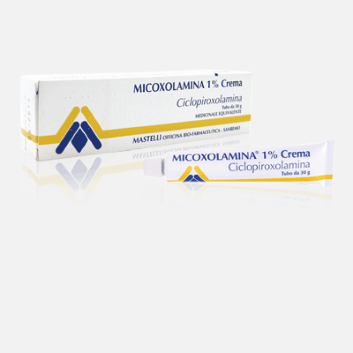 Micoxolamina Crema Dermatologica 30 grammi Trattamento Antimicotico per Micosi della Pelle e Piede d&rsquo;Atleta