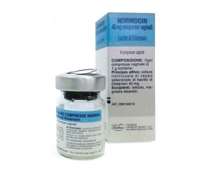 Normogin 6 compresse vaginali 40 mg