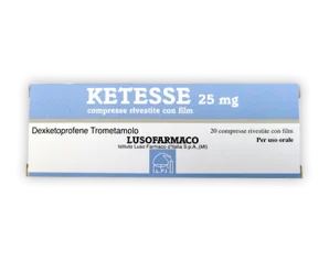 KETESSE 20 Cpr 25mg