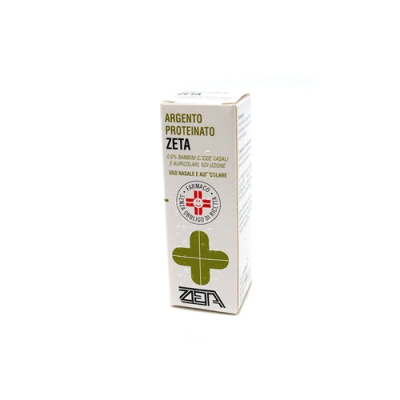 Argento Proteinato Zeta Gocce 0,5% Soluzione in Gocce Flacone