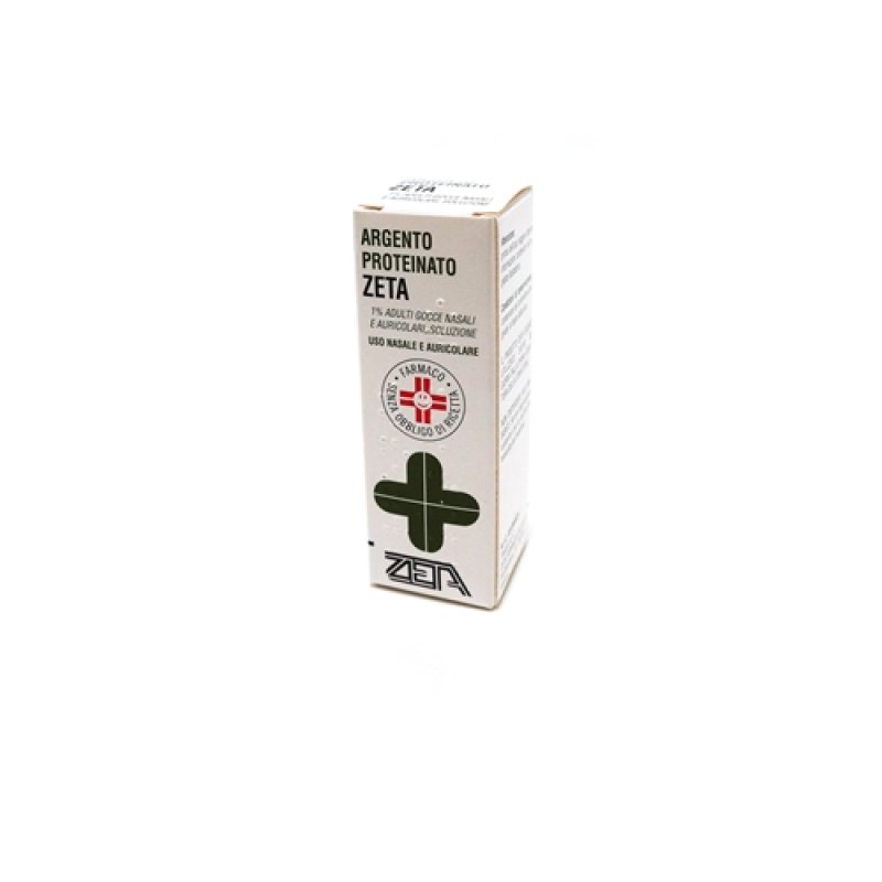 Argento Proteinato 1% Gocce Nasali Zeta 20 ml Argento Proteinato 1% Gocce Nasali Zeta 20 ml