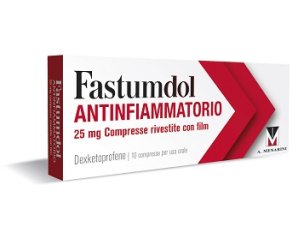 Menarini Fastumdol antifiammatorio 25mg 10 compresse