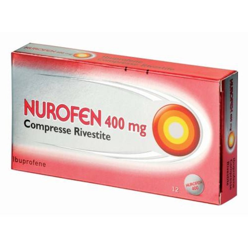 Nurofen 12 compresse rivestite 400 mg - analgesico antinfiammatorio a base di ibuprofene