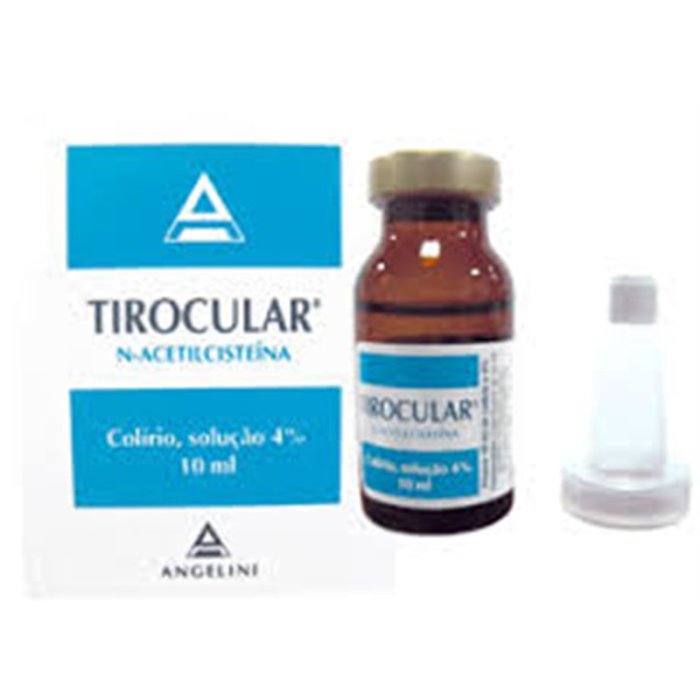 Tirocular Collirio 4% Soluzione Oftalmica Flacone 10 Millilitri