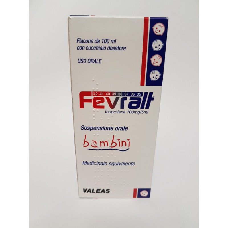 FEVRALT Sosp.Bamb.100mg/5ml FEVRALT Sosp.Bamb.100mg/5ml