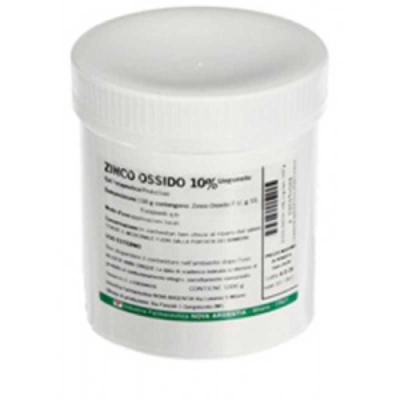 Zinco ossido 10% unguento 1000 g - unguento protettivo per irritazioni cutanee estese Zinco ossido 10% unguento 1000 g - unguento protettivo per irritazioni cutanee estese