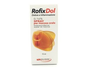 Rofixdol Infiammaz Dolor 0,16% Spray Per Mucosa Orale Flacone Da 15Ml