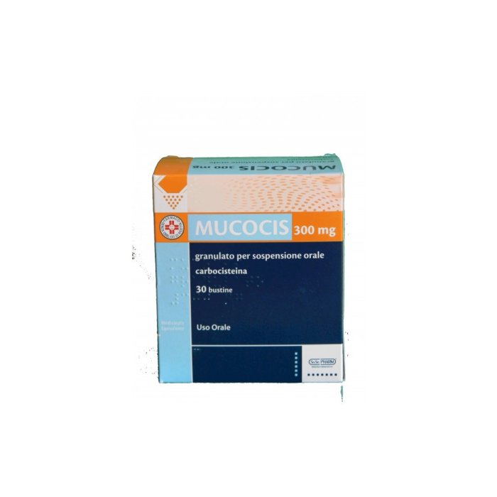 Mucocis 300 Mg Granulato Per Sospensione Orale 30 Bustine 5 G