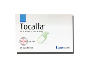 Tocalfa 50.000 Ui + 50 Mg Capsule Molli 20 Capsule Molli