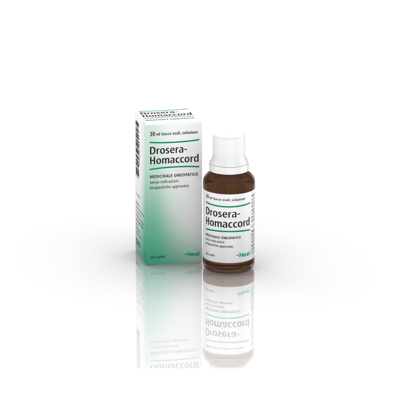 Drosera Homaccord Heel Gocce Orali 30 Millilitri Rimedio Omeopatico per Tosse Secca e Irritazione della Gola Drosera Homaccord Heel Gocce Orali 30 Millilitri Rimedio Omeopatico per Tosse Secca e Irritazione della Gola