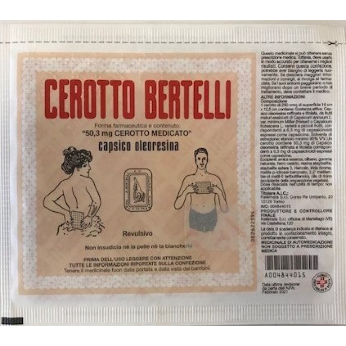 Cerotto Bertelli Medio 16x12 cm