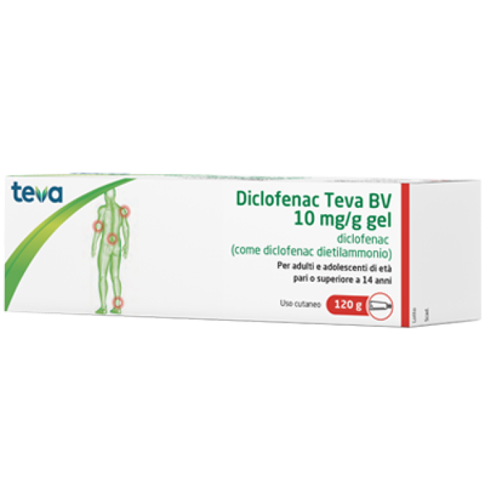 Diclofenac Gel Teva 10 Milligrammi per Grammo Tubo 120 Grammi Antinfiammatorio per Dolori Muscolari e Articolari Diclofenac Gel Teva 10 Milligrammi per Grammo Tubo 120 Grammi Antinfiammatorio per Dolori Muscolari e Articolari