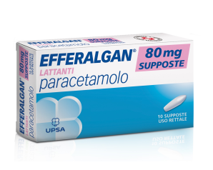 EFFERALGAN- 10 Supp. 80mg