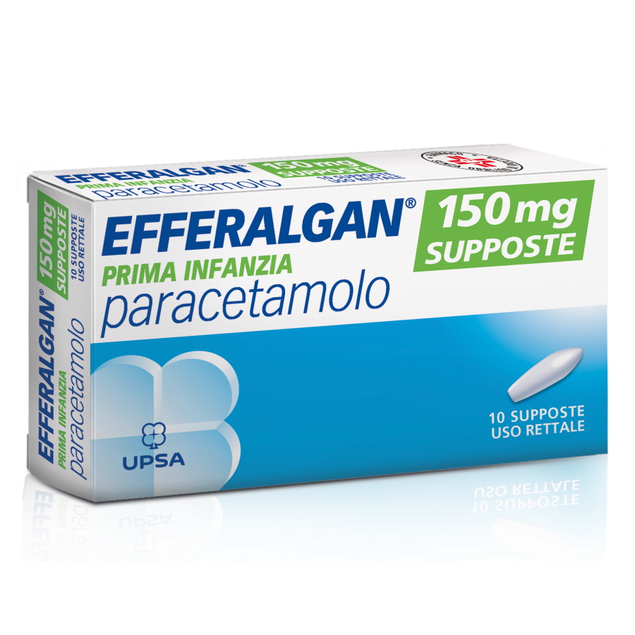 Efferalgan Prima Infanzia 150 Mg Supposte 10 Supposte Efferalgan Prima Infanzia 150 Mg Supposte 10 Supposte
