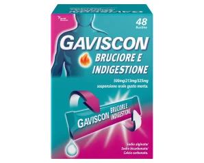 Gaviscon Bruciore E Indigestione Sospensione Orale 48 Bustine