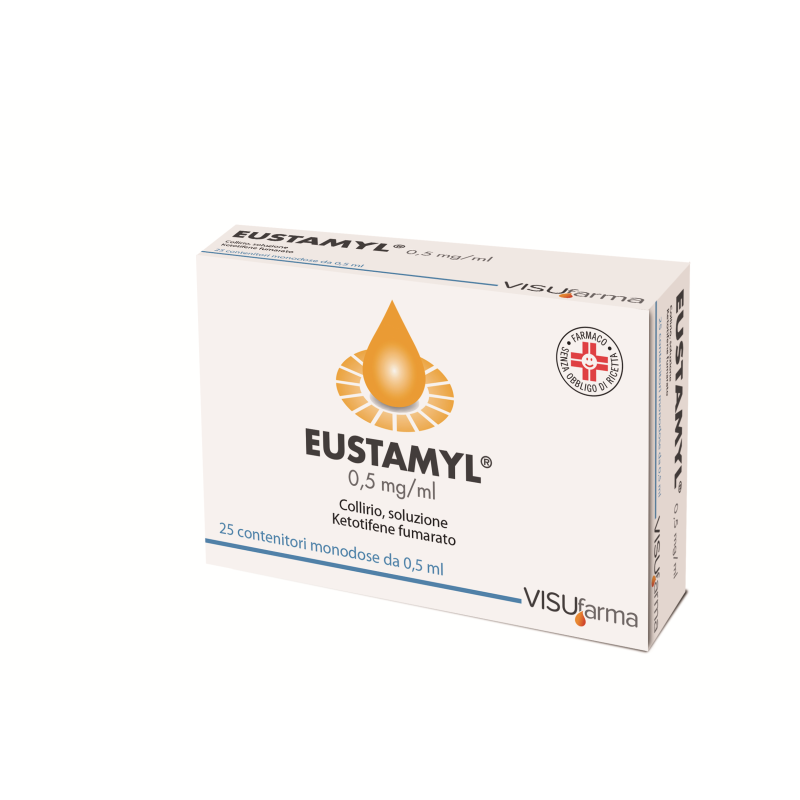 Eustamyl 0,05% Collirio Soluzione 25 Contenitori Monodose Da 0,5 Ml