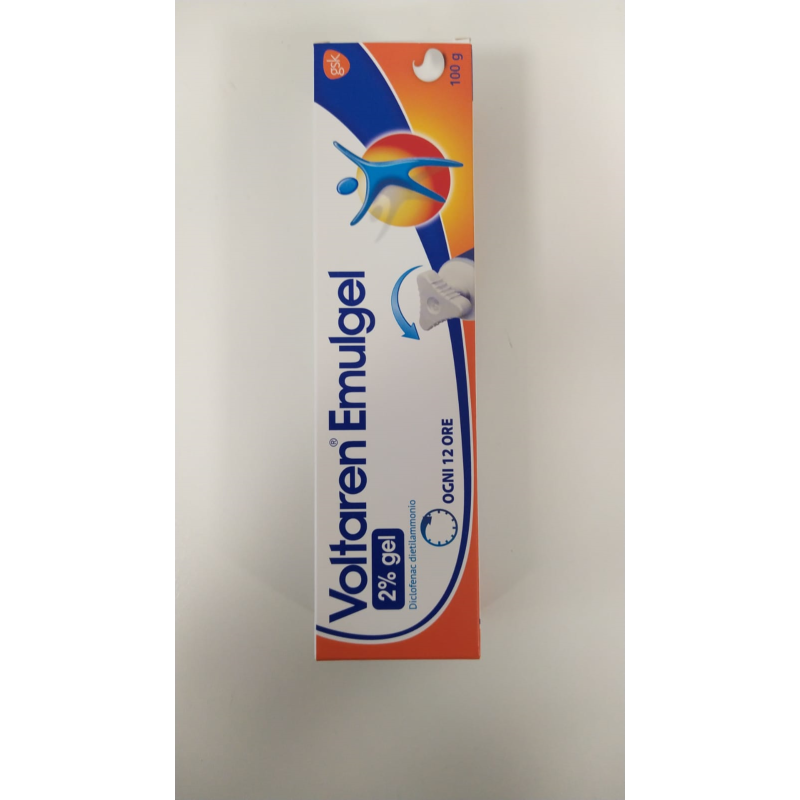 Novartis Voltaren Emulgel 2% Antinfiammatorio Locale Diclofenac per Dolori Muscolari e Dolori Articolari 100g