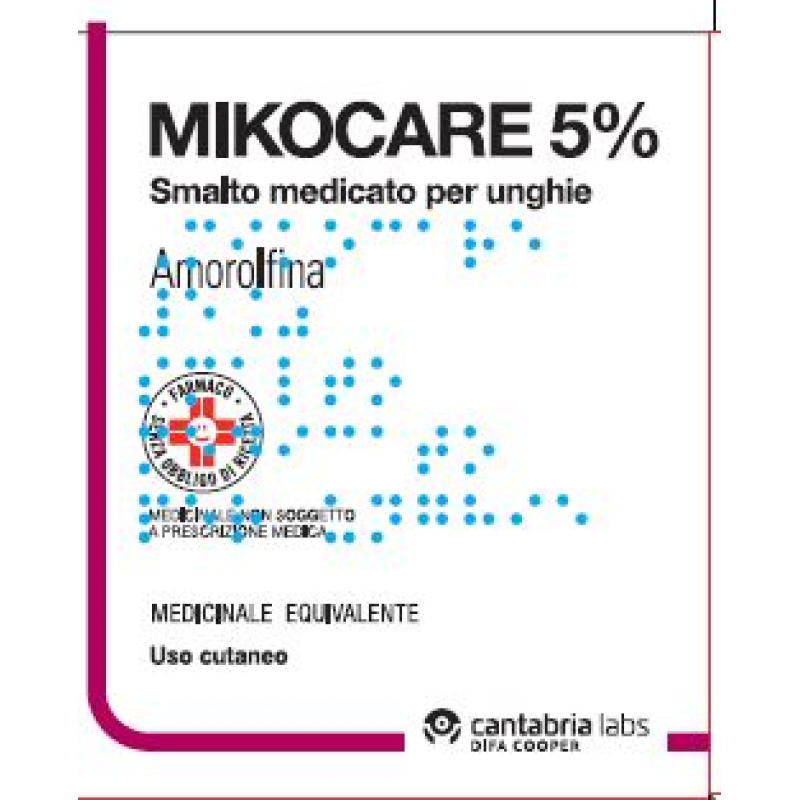 Mikocare 5% Smalto Medicato per Unghie 2,5 ml