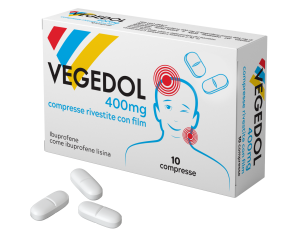 VEGEDOL 10CPR RIV 400MG