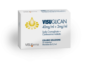 Visuglican 4% + 0,2% Collirio, Soluzione 25 Contenitori Monodose Da 0,5 Ml