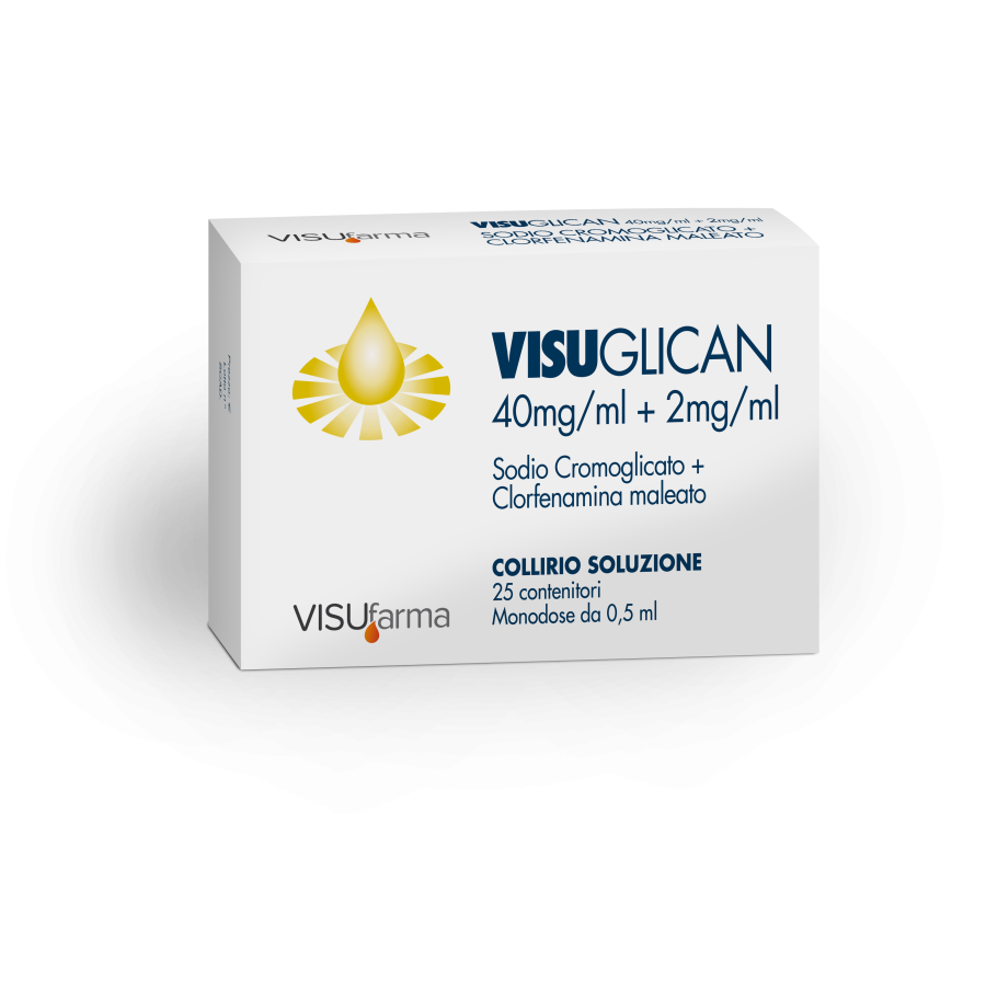 Visuglican 4% + 0,2% Collirio, Soluzione 25 Contenitori Monodose Da 0,5 Ml Visuglican 4% + 0,2% Collirio, Soluzione 25 Contenitori Monodose Da 0,5 Ml