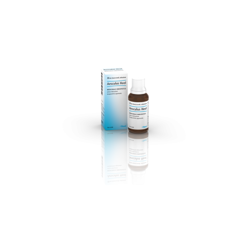 Aesculus Heel Gtt Gocce Orali 30 ml Rimedio Omeopatico per Circolazione e Gambe Pesanti
