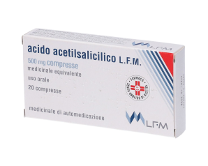 ACIDO ACETILSAL LFM*500M