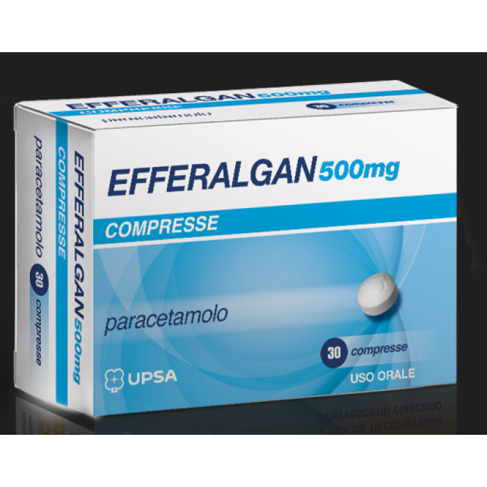 Efferalgan 500 milligrammi 30 compresse rivestite analgesico antipiretico al paracetamolo