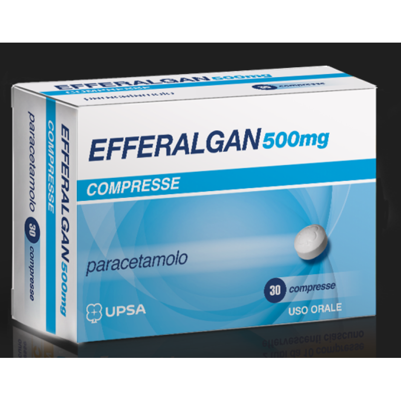 Efferalgan 500 milligrammi 30 compresse rivestite analgesico antipiretico al paracetamolo