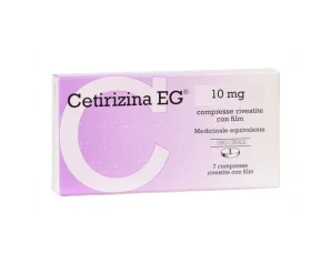CETIRIZINA 10mg  7 Cpr EG