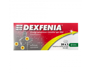 DEXFENIA 20CPR RIV 25MG