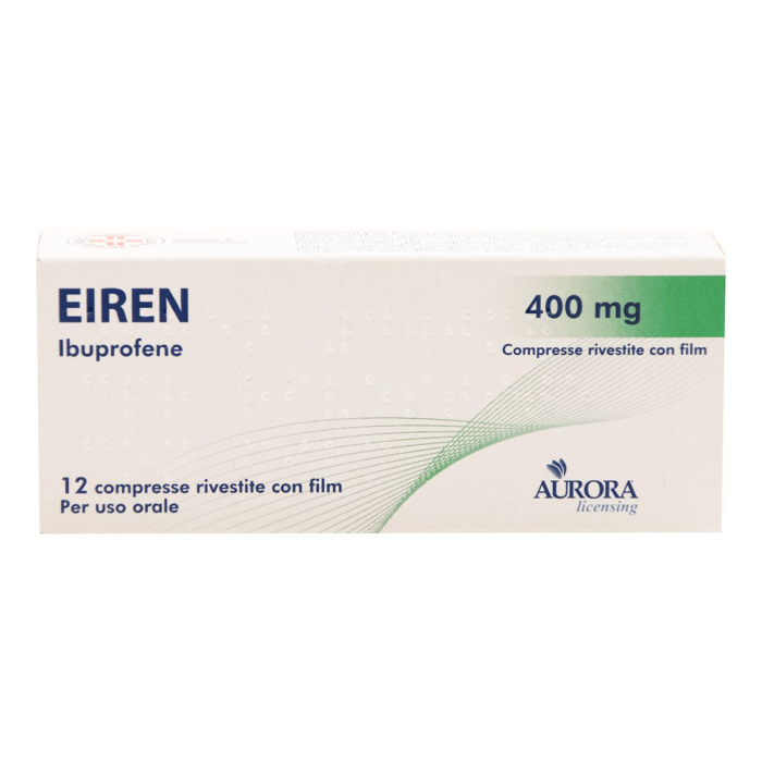 Eiren 400 mg 12 Compresse Rivestite con Film Antinfiammatorio Antidolorifico