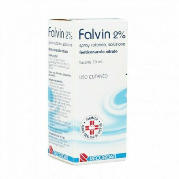 Falvin 2% Spray Cutaneo, Soluzione Flacone 30 Ml