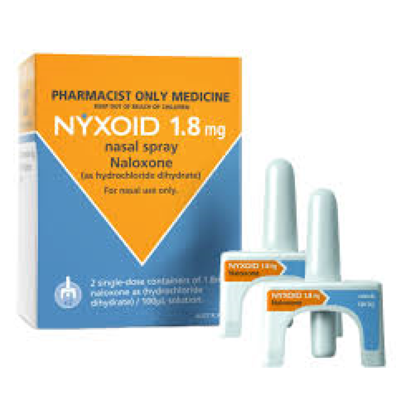 Nyxoid Spray Nasale 1,8 mg &ndash; Confezione da 2 Flaconi da 0,1 ml