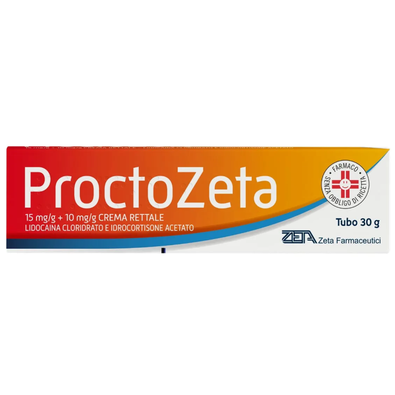 Lidocaina e Idrocortisone Crema Zeta 30 Grammi &ndash; Trattamento Antinfiammatorio e Anestetico Locale