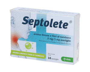 SEPTOLETE Lim.Fior.3mg+1mg 16c