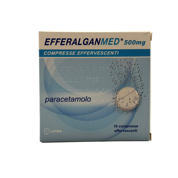 Efferalganmed 500 mg 16 compresse effervescenti - analgesico e antipiretico a base di paracetamolo