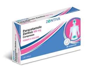 Paracetamolo Zen 500mg Febbre e Dolore 20 Compresse