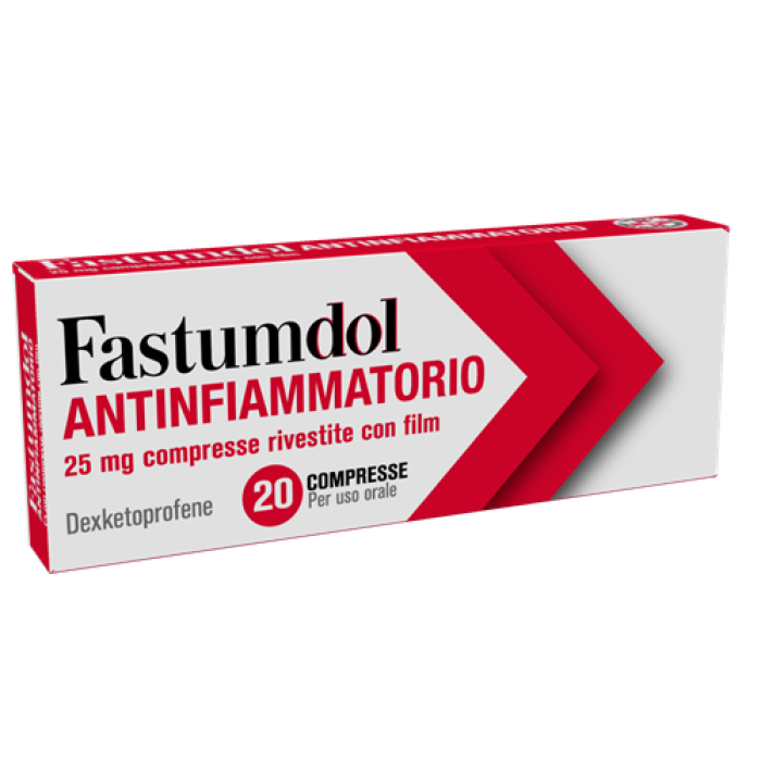 Fastumdol 25 mg Compresse Antinfiammatorio 20 Compresse per Dolore e Infiammazione Fastumdol 25 mg Compresse Antinfiammatorio 20 Compresse per Dolore e Infiammazione