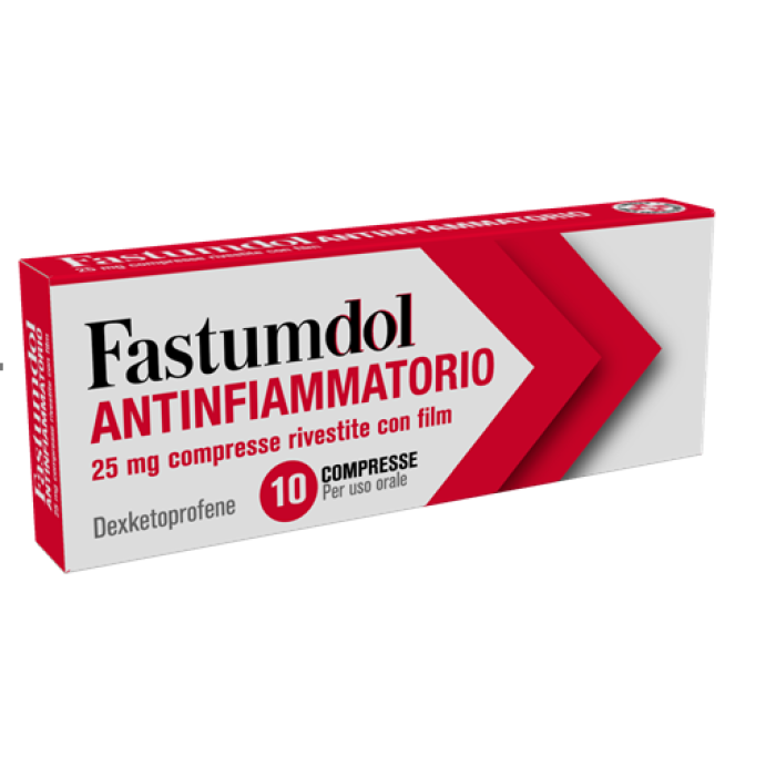 Menarini Fastumdol antifiammatorio 25mg 10 compresse Menarini Fastumdol antifiammatorio 25mg 10 compresse