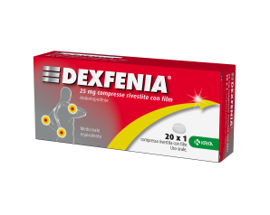 Dexfenia 25 mg 20 compresse rivestite - antinfiammatorio analgesico a base di dexketoprofene