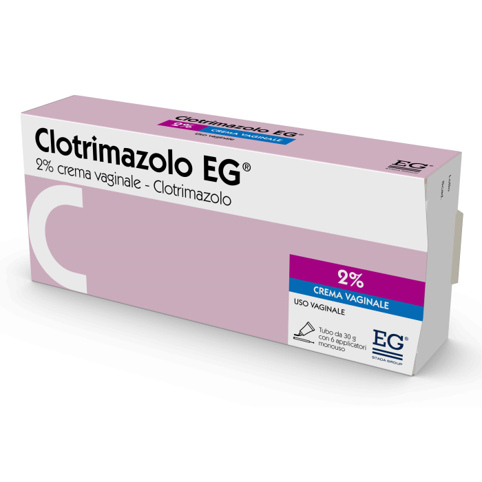 EG Clotrimazolo 2% Crema Vaginale 30g + 6 applicatori