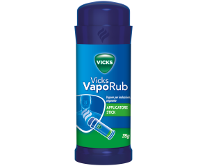 VICKS VapoRub Vapore per Inalazione Unguento 35 g Applicatore Stick