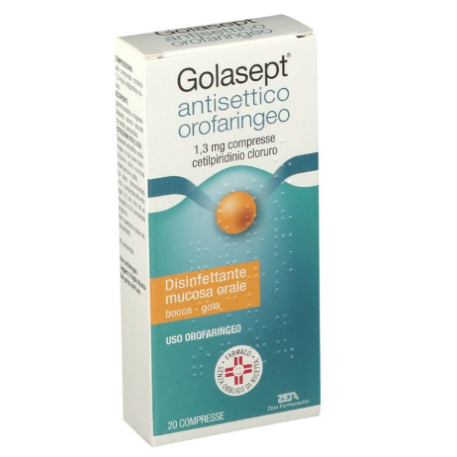 GOLASEPT ANT ORO*20CPR 1,3MG GOLASEPT ANT ORO*20CPR 1,3MG