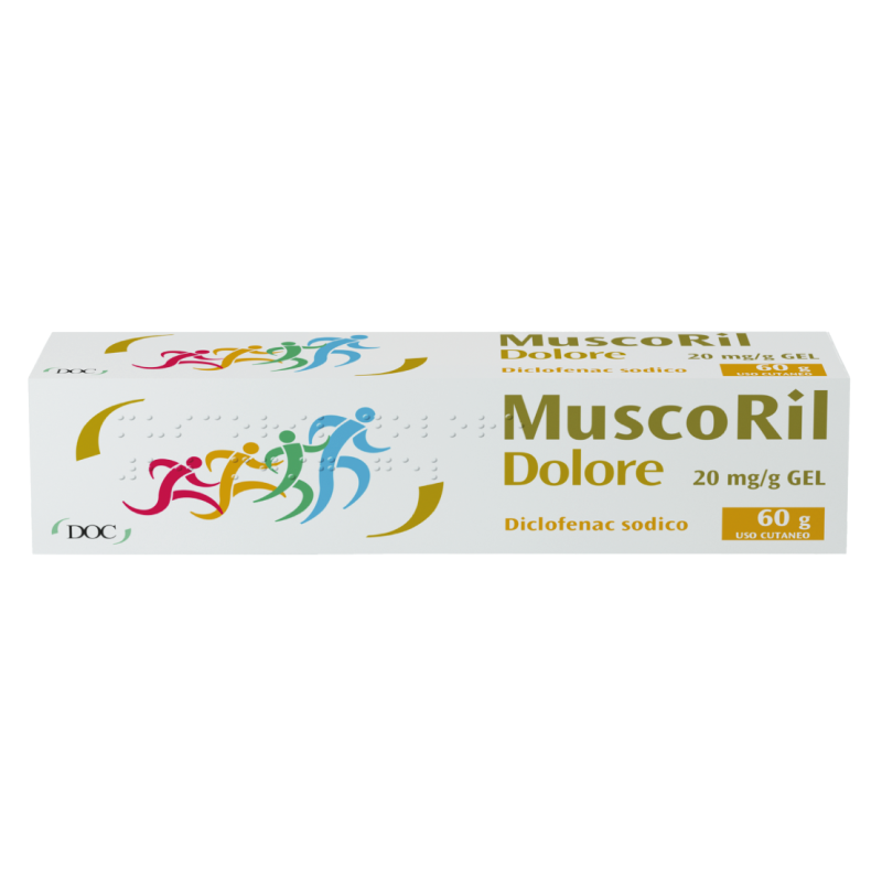 Muscoril Dolore Gel 20 mg 60 g | Gel Muscoril per Dolore Muscolare Localizzato, Contratture e Tensioni Muscoril Dolore Gel 20 mg 60 g | Gel Muscoril per Dolore Muscolare Localizzato, Contratture e Tensioni