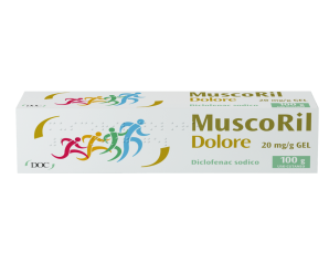 MUSCORIL DOLORE Gel 100g/20mg